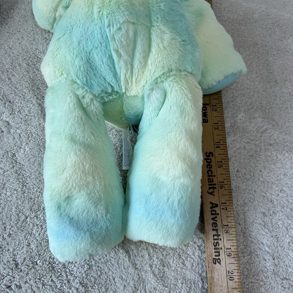 Mary Meyer Marshmallow Teal Jellybean Tie Dye 20" Bunny Rabbit Floppy Plush NWOT - Picture 5 of 8